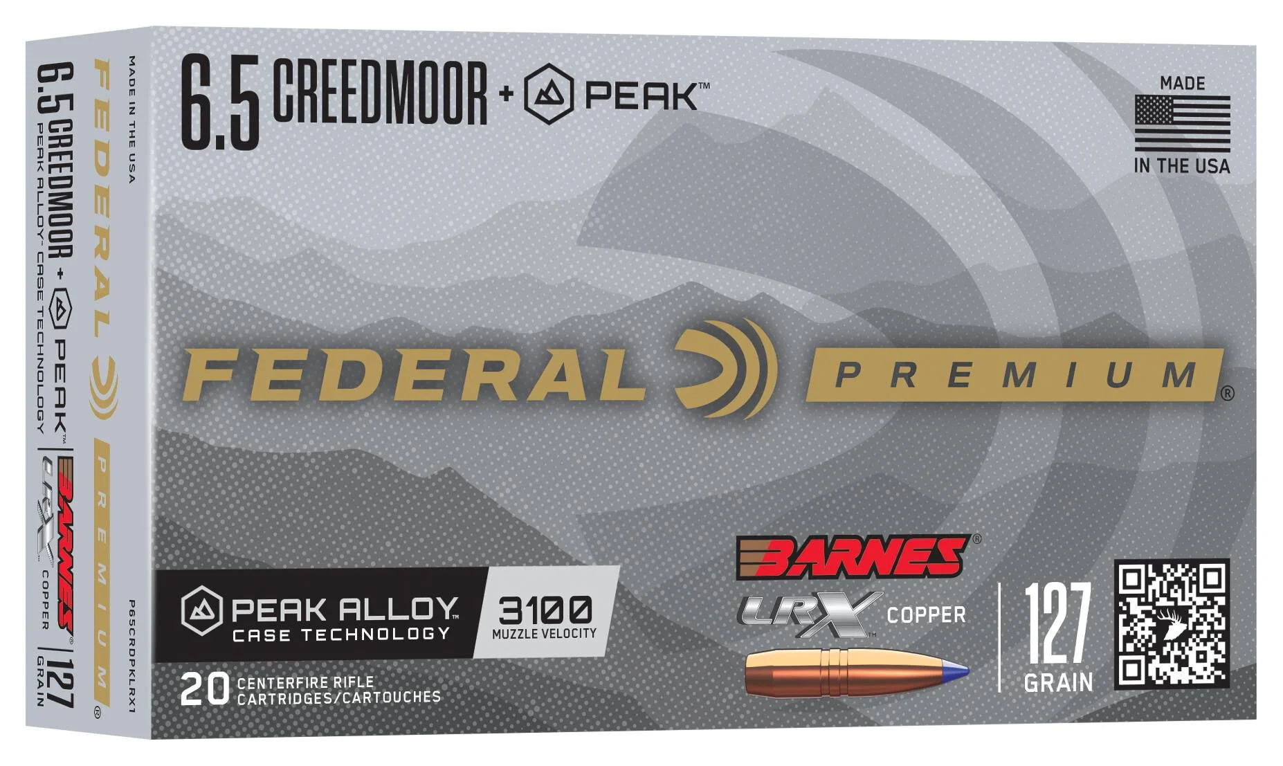 6.5 Creedmoor +Peak Barnes LRX